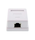 Priza simpla FTP cat6 RJ45 ecranat pe tencuiala Well