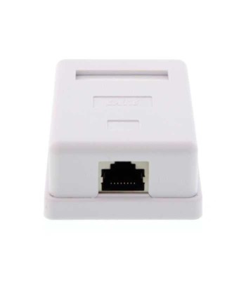 Priza simpla FTP cat6 RJ45 ecranat pe tencuiala Well foto