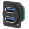 Soclu USB 3.0 A Şir Pini Duble 1,27mm CP30105X