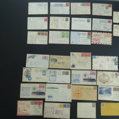 USA/SUA 1900-1945 , 30 plicuri si Carti Postale circulate (Lot 4001)