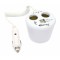 Priza dubla &quot;Power station&quot; cu 2 porturi USB 1Amp Bottari