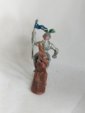 bnk jc Germania - Jean Hoefler - cavaler medieval cu steag - calare