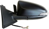 Oglinda usa exterioara Toyota Yaris 05.20, Yaris 07.2017, stanga, reglaj electric; carcasa neagra; incalzire; sticla convexa; sticla crom; 7 gauri /