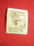 Serie -Pt.Invalizii de Razboi 1922 Belgia ,1 valoare sarniera