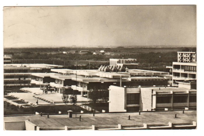 CPIB 23876 CARTE POSTALA - MANGALIA NORD, CIRCULATA, 1969, STAMPILE, TIMBRU