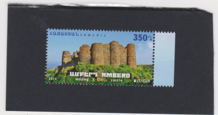 ARMENIA 2017 EUROPA CEPT - CASTELE Serie 1 timbru MNH**