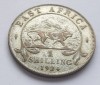 378. Moneda Africa de Est 1 shilling 1924 (argint)(tiraj 44.064.000 buc)