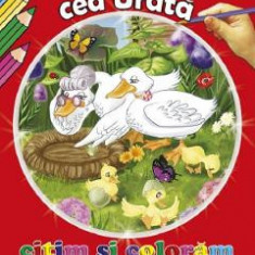 Ratusca cea urata. Citim si coloram cartile copilariei - Hans Christian Andersen