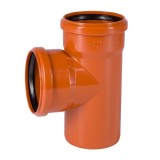 Ramificație DN/OD 110/110, 87 Grade, țeavă canalizare PVC-U