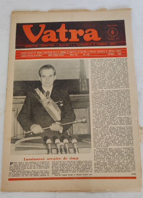 VATRA - lunar social-cultural (martie 1989) Nr. 3 foto