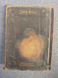 Biblia / Biblie veche , 1864 , in limba engleza, coperta piele, 14x11 cm