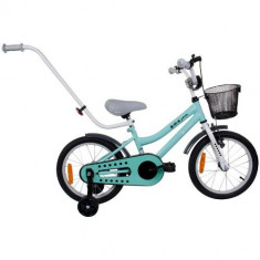 Bicicleta BMX Junior 16 Turcoaz foto