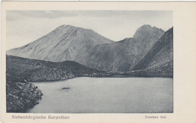 CP SIBIU Hermannstadt Carpatii Transilvaniei freckerSee lacul Avrig ND(1917) foto