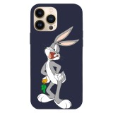 Husa compatibila cu Apple iPhone 14 Pro model Bugs bunny What&amp;#039;s Up Doc, Silicon, TPU, Viceversa, Transparent, Carcasa