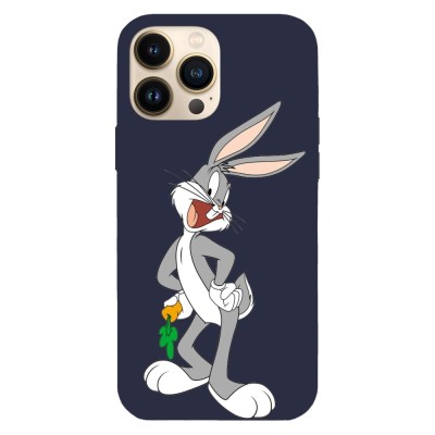 Husa compatibila cu Apple iPhone 14 Plus model Bugs bunny What&amp;amp;#039;s Up Doc, Silicon, TPU, Viceversa foto