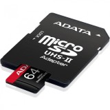 Cumpara ieftin Card de Memorie MicroSD Adata, 64GB, Adaptor SD, Class 10