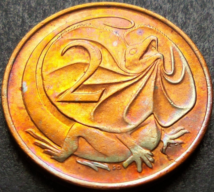Moneda 2 CENTI - AUSTRALIA, anul 1966 *cod 1691 A