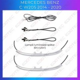 Lumini Ambientale spatar scaune Mercedes C W205 GLC X253 control pe sistemul original sau telefon CarStore Technology