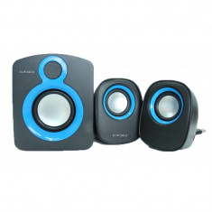 Sistem boxe audio 2.1 2x3w+5w foto