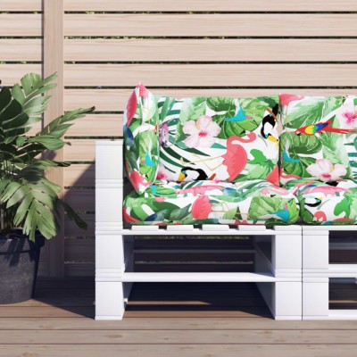 Gossi perne pentru paleti, 3 buc., multicolor, tesatura oxford foto