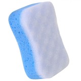 Burete Baie, Multi Foam, Exfoliant, Lungime 16 cm, Grosime 5 cm, Albastru Alb