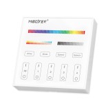 Controler Mi-Light B4 MiBoxer Group Control grup zona, control telecomanda alba de perete DIM+RGB+CCT