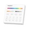 Controler Mi-Light B4 MiBoxer Group Control grup zona, control telecomanda alba de perete DIM+RGB+CCT