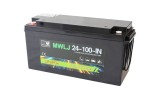 MPLPower 24V 100Ah LiFePo4 acumulator cu Bluetooth integrat pentru monitorizare