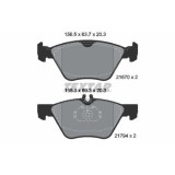 Placute frana Chrysler Crossfire Roadster 05.04-12.08, Crossfire 07.03-12.08; Mercedes Clk (C208) 06.97-12.03, Clk Convertible (A208) 03.98-03.02, Cl