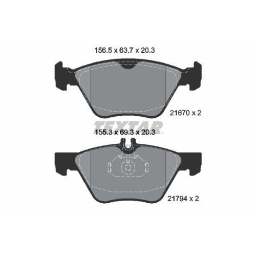 Placute frana Chrysler Crossfire Roadster 05.04-12.08, Crossfire 07.03-12.08; Mercedes Clk (C208) 06.97-12.03, Clk Convertible (A208) 03.98-03.02, Cl