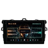 Cumpara ieftin Navigatie 2K Toyota Corolla (2007-2013), Android OS, S-Quadcore 4GB RAM + 64GB ROM, 9.5 Inch - AD-BGS90042K+AD-BGRKIT091