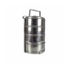 Set cutii pentru alimente, Sufertas Inox, 4x1300 ml, 4 buc