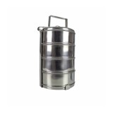 Set cutii pentru alimente, Sufertas Inox, 4x1300 ml, 4 buc