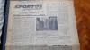 Ziar Sportul Popular 7 Aprilie 1955 - Cronici RPR, Franta (Juniori) - Fan Zone Suporteri