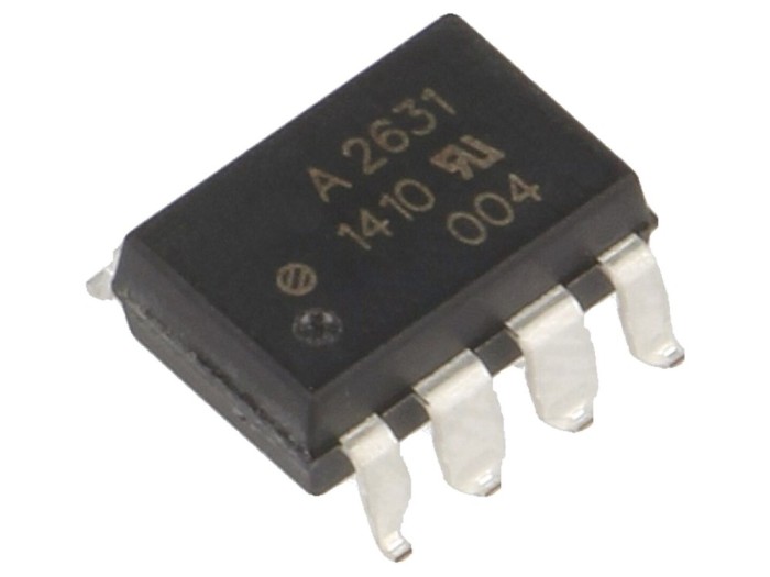 Optocuplor SMD 1kV 10Mbps