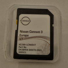 NISSAN LCN3 V7 Juke Qashqai SD CARD HARTA NAVIGATIE NAVI CONNECT 3 ROMANIA 2022