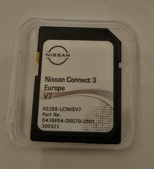 NISSAN LCN3 V7 Juke Qashqai SD CARD HARTA NAVIGATIE NAVI CONNECT 3 ROMANIA 2022