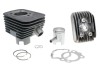 Kit Cilindru Set Motor + Chiuloasa Scuter Piaggio Piagio Si 70cc 80cc 43mm - Bolt 10mm, TMMP