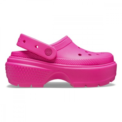 Saboti Crocs Stomp Clog Roz - Pink Crush foto