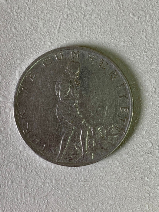Moneda 2 1/2 lire - 2,5 old lira - 1970 - acmonital - Turcia - KM 893.2 (66)