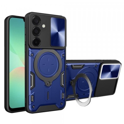 Husa pentru Samsung Galaxy A26 A266, Techsuit, CamGuard Pro, Albastra foto