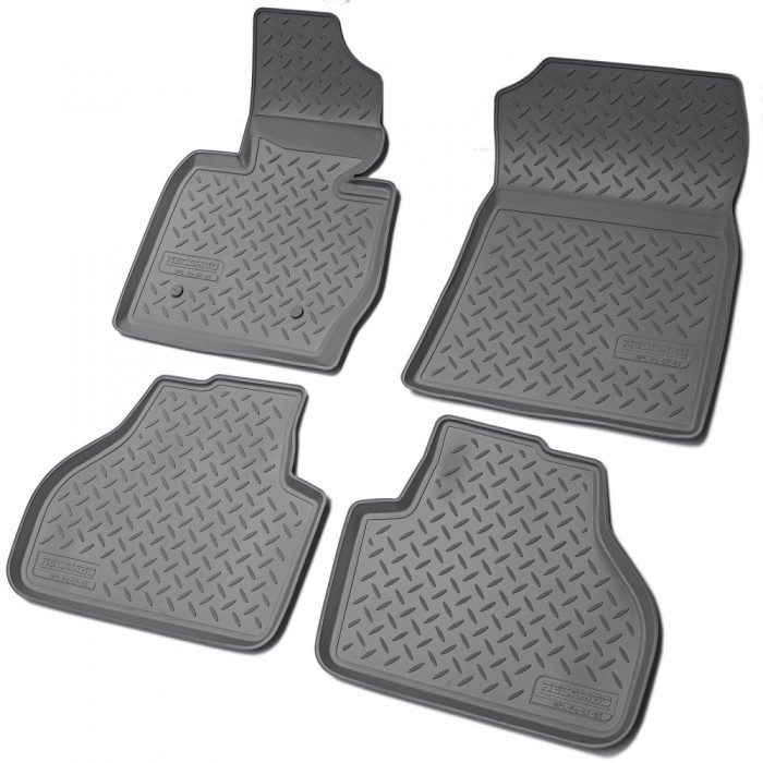 Set de 4 covorase cauciuc 3D stil tavita premium pentru BMW X3 F25 2010-2017