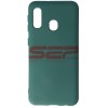 Husa Silicon Samsung Galaxy A20e Verde Midnight - Protectie Premium Tip Original