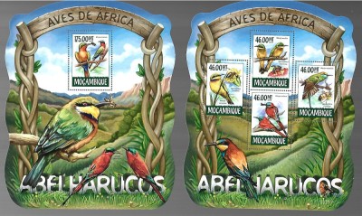 mozambiq pasari mnh foto