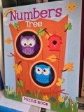 Numbers tree Puzzle book ( Carte puzzle cu numere - limba engeza)