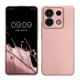 Husa Kwmobile pentru Xiaomi Redmi Note 13 Pro 5G/Poco X6, Roz, Silicon, KWM000020LE002C, Carcasa