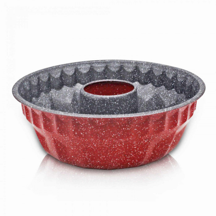 Formă pentru tort Voltz V51223RE, 26,5 cm, Strat de marmură, Roșu