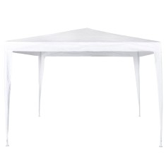 Cort pavilion de gradina, 300x300 cm, impermeabil cu rezistenta UV, alb Household NewTrend