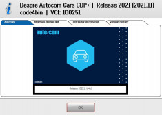 CD soft Autocom CDP+ / DELPHI DS150E 2021.11 foto