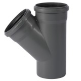 Ramificație HTsafeEA DN 160/160 45 Grade, Pentru Scurgere Menajeră